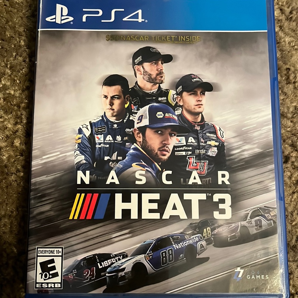 PS4 NASCAR Heat 3 game
